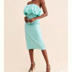 Anthropologie Let Me Be Slim Bubble Dress